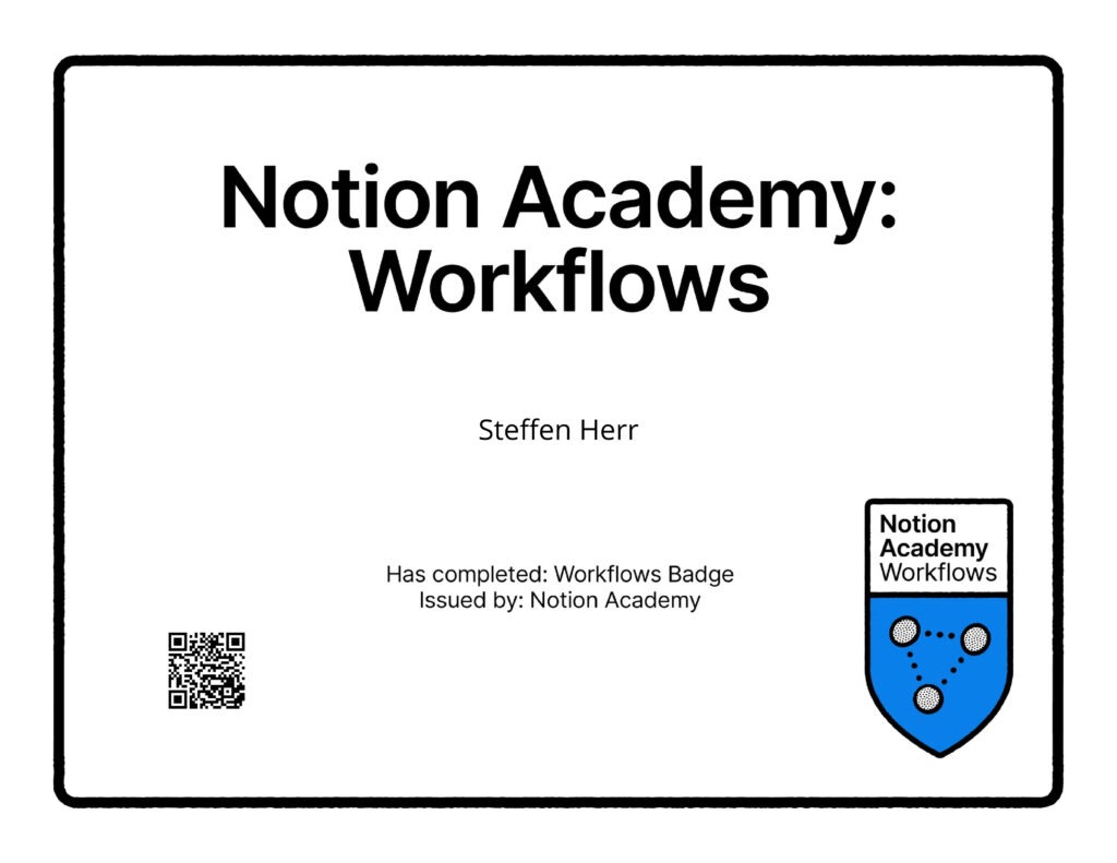notion workflows